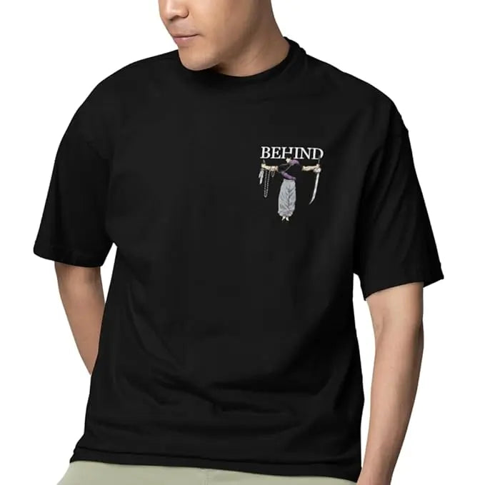 Toji Fushiguro Anime Printed Black T Shirt For Men