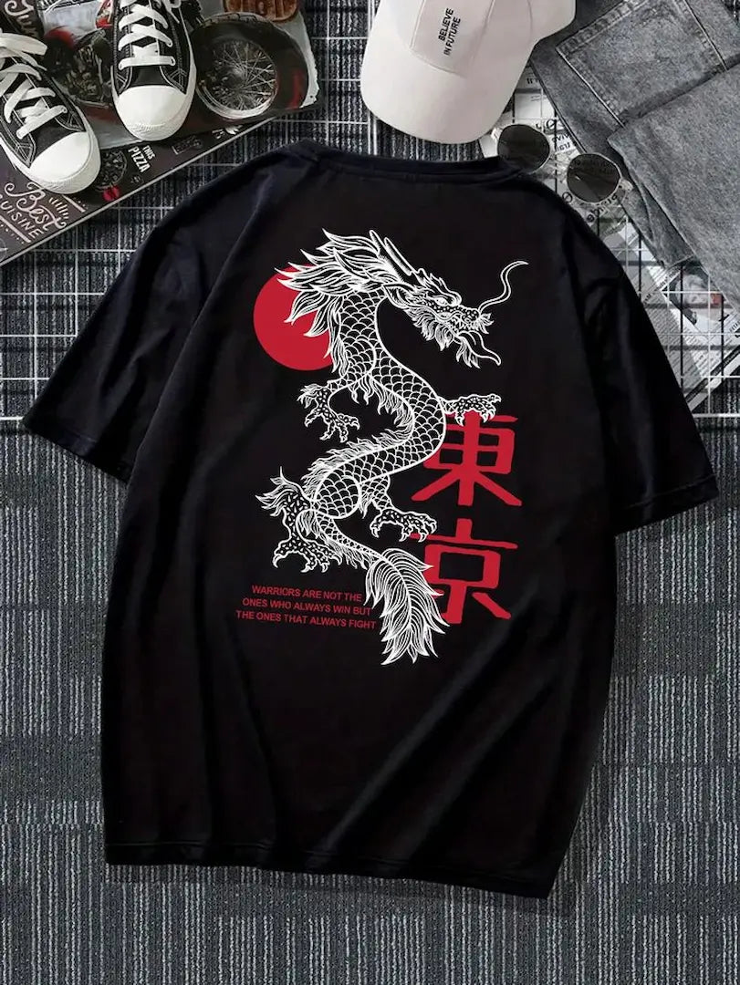 Men's Fashion Print Short Sleeve T-Shirt