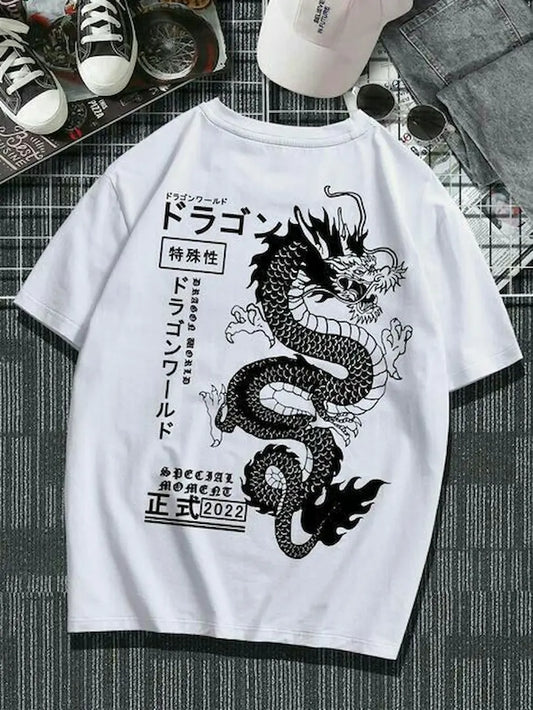 Men's Fashion Print Short Sleeve T-Shirt