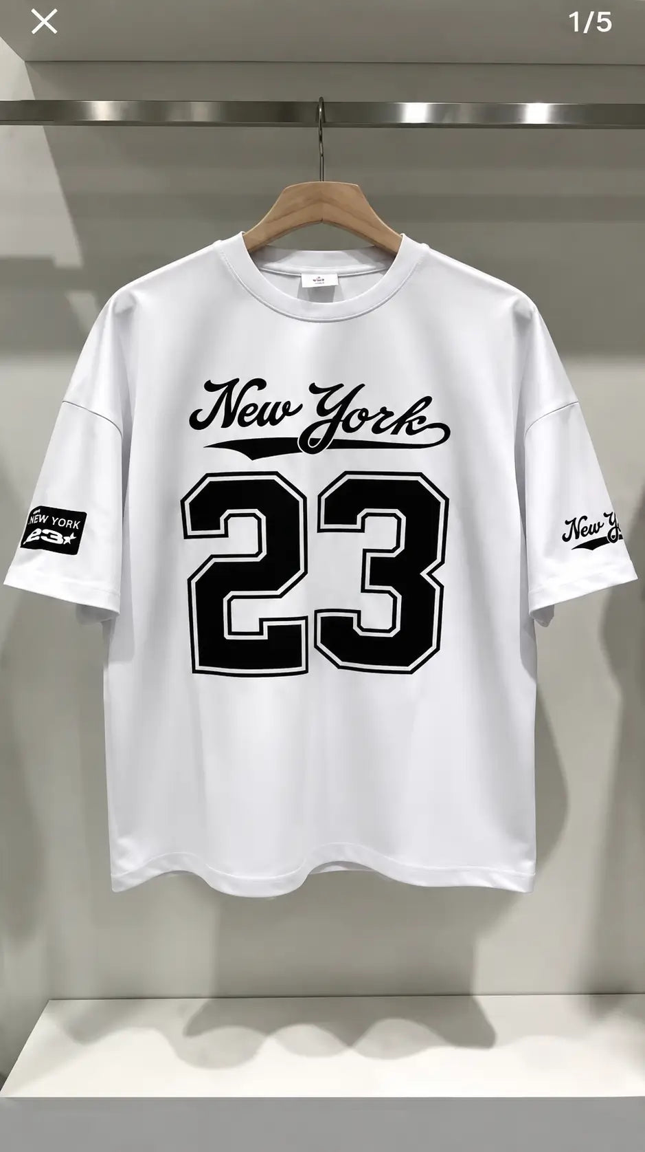 Men Printed Round Neck Cotton Blend White T-Shirt