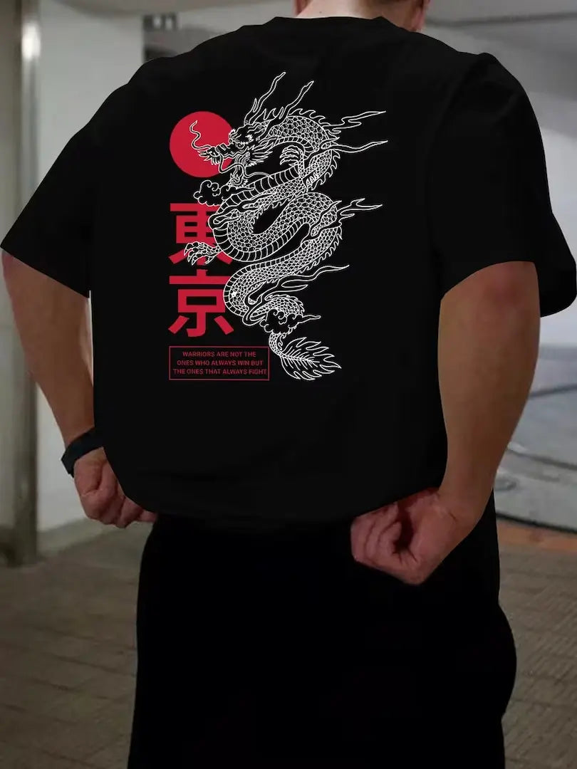 Men's Fashion Print Short Sleeve T-Shirt