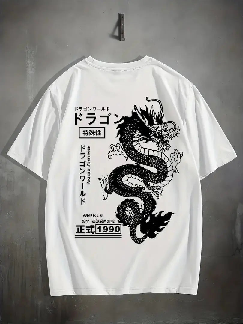 Men's Fashion Print Short Sleeve T-Shirt