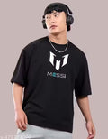 Men's Oversized Tee (Messi) Printed